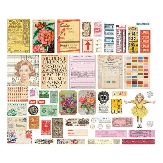 Spellbinders Book 10 Cardstock Die Cuts by Esther Glas