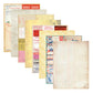 Spellbinders Reminiscence Book 10 Patterned Cardstock by Esther Glas
