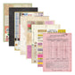 Spellbinders Reminiscence Book 10 Patterned Cardstock by Esther Glas