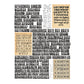 Spellbinders Noted Details Rub-ons by Esther Glas