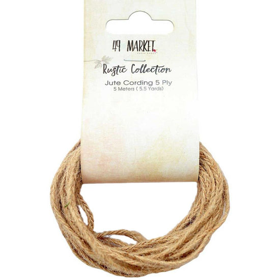 49 And Market Jute Cording 5m Five Ply