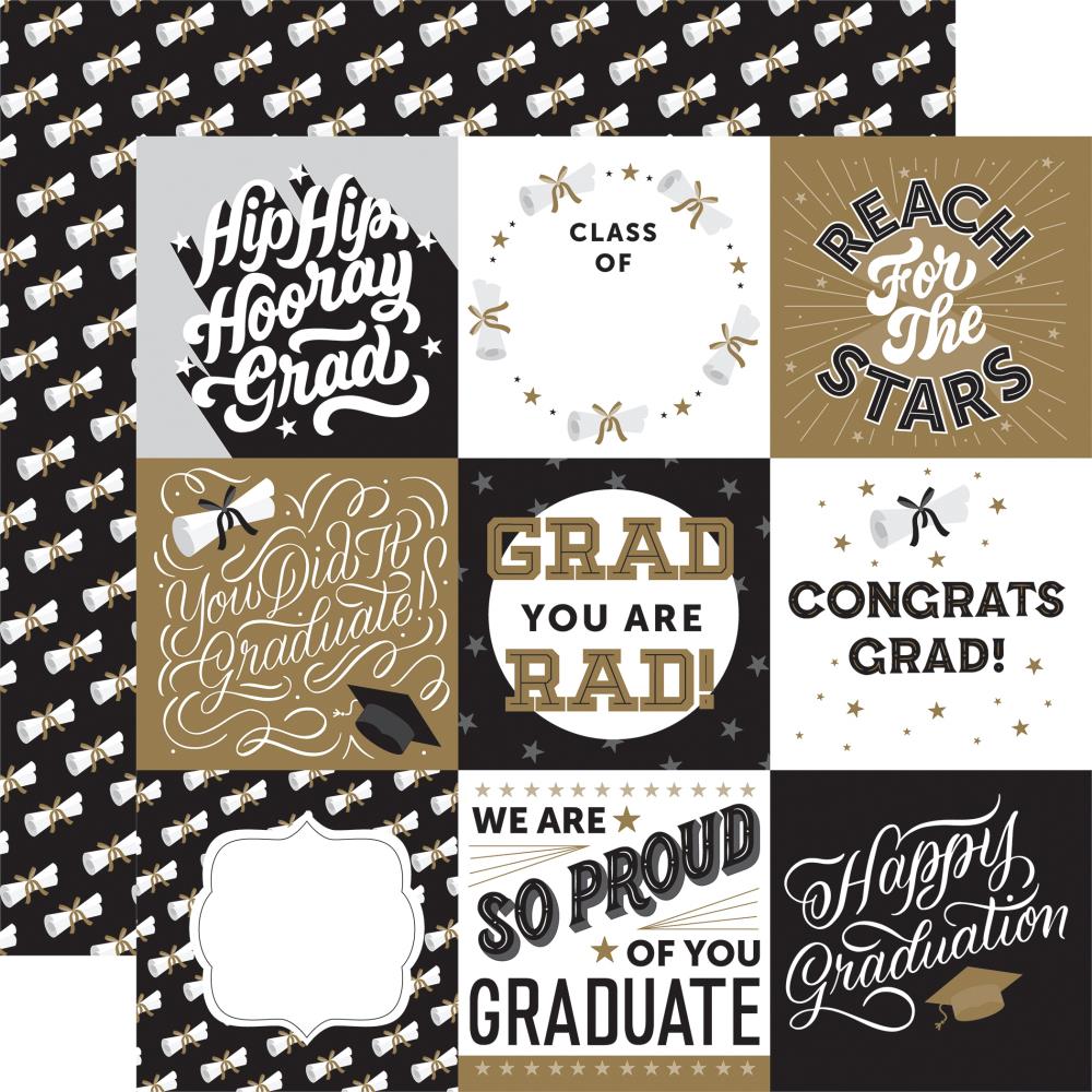 Graduation Double-Sided Cardstock 12