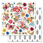 Painted Floral Double-Sided Cardstock 12"X12" 6 designs