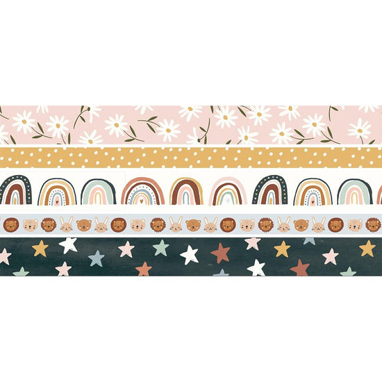 Simple Stories Boho Baby Washi Tape 5/Pkg