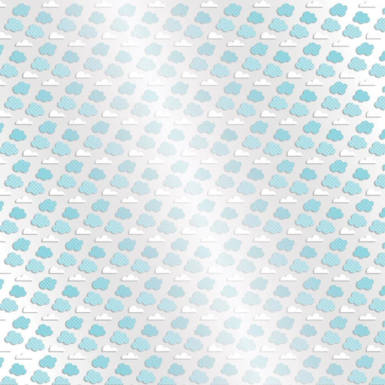 EIEIO Clear Cuts Printed Acetate 12"X12" Cloudy Day