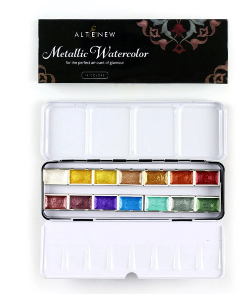 Altenew Metallic Watercolor 14 Pan Set