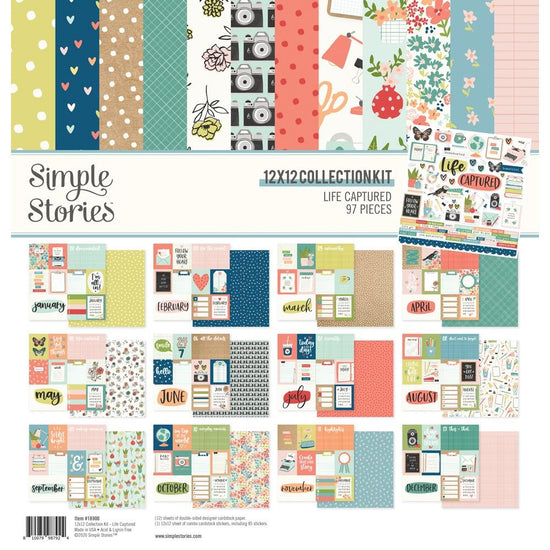 Simple Stories Collection Kit 12"X12" Life Captured