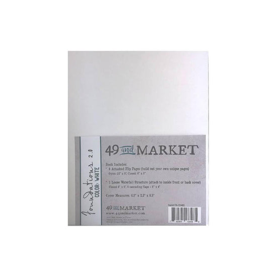 49 And Market Foundations Album 6"X8" White
