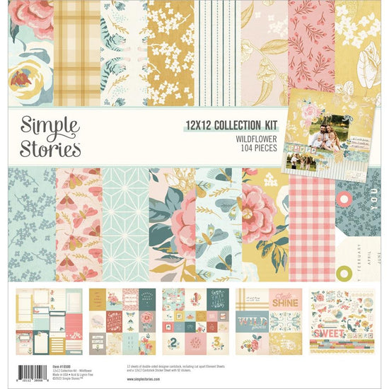 Simple Stories Collection Kit 12"X12" Wildflower