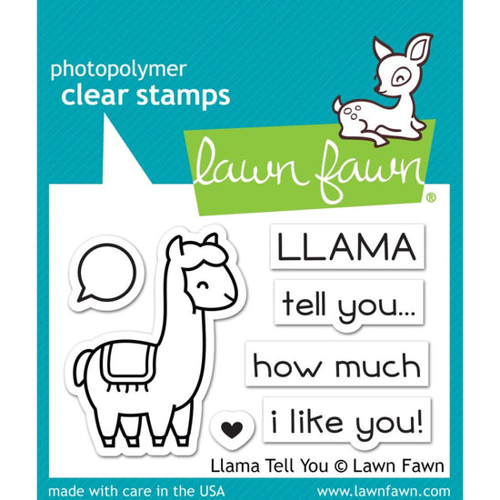 Lawn Fawn Clear Stamps 3"X2"