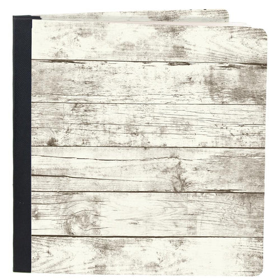 Simple Stories Sn@p! Flipbook 6"X8" Whitewashed Wood