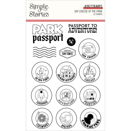 Say Cheese At The Park Photopolymer Clear Stamps