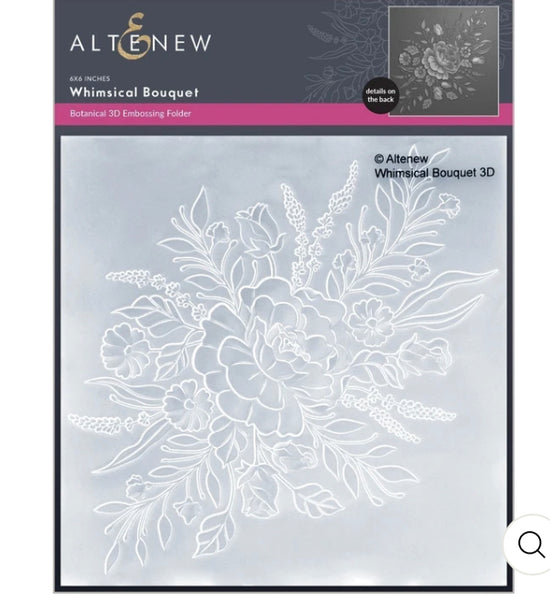 Altenew Whimsical Bouquet 3D Embossing Folder