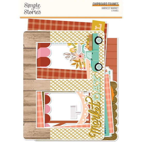 Harvest Market Chipboard Frames