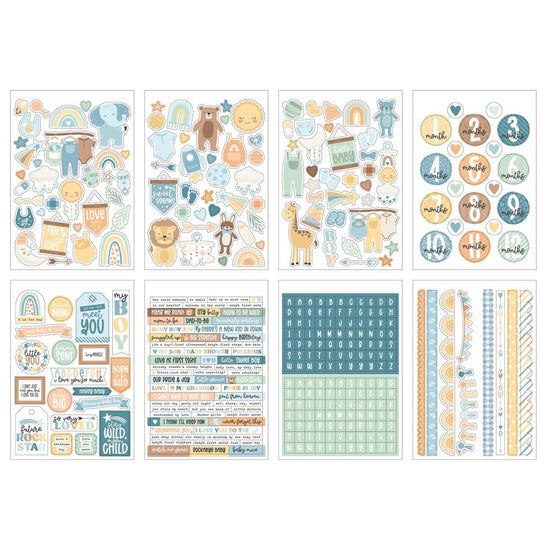 Echo Park Sticker Book Our Baby Boy