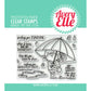 Avery Elle Clear Stamp Set 4"X3" Look For Rainbows