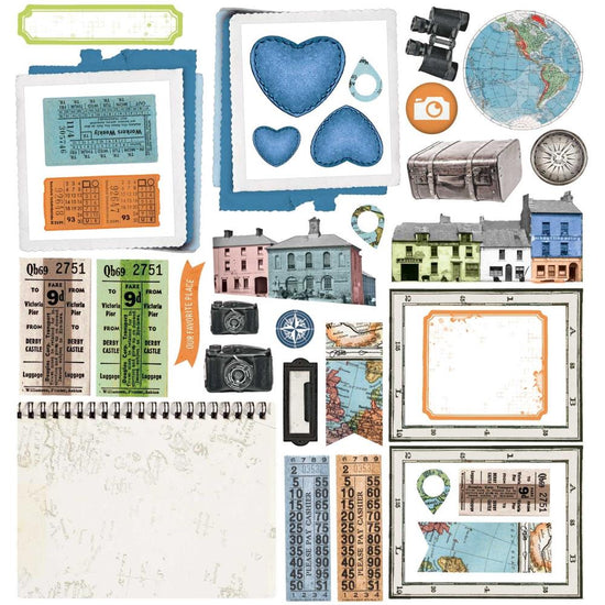 49 And Market Collection Pack 12"X12" Vintage Artistry Everywhere