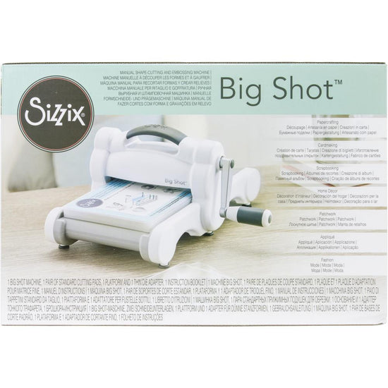Sizzix Big Shot Machine Only (White & Gray) w/Standard Platform Item 