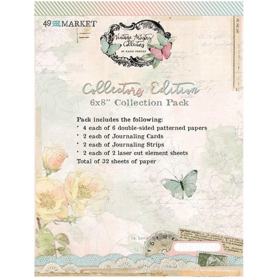 49 And Market Collection Pack 6"X8" Vintage Artistry In Color Vol. 1