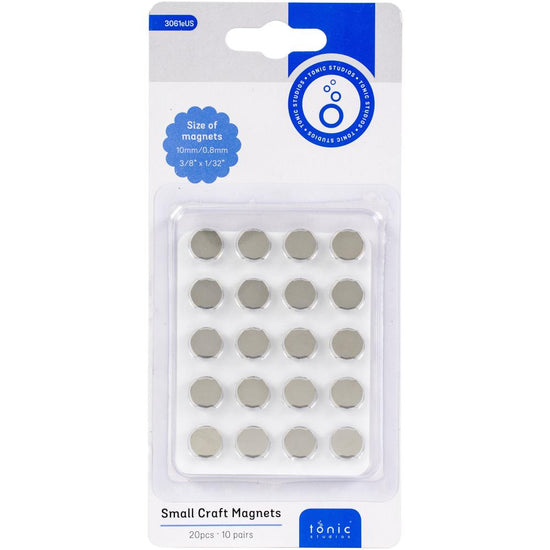 Tonic Studios Small Craft Magnets 10mm 10/Pkg