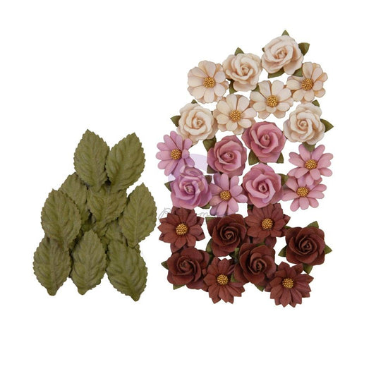 Prima Marketing Mulberry Paper Flowers Little Farm/Farm Sweet Farm