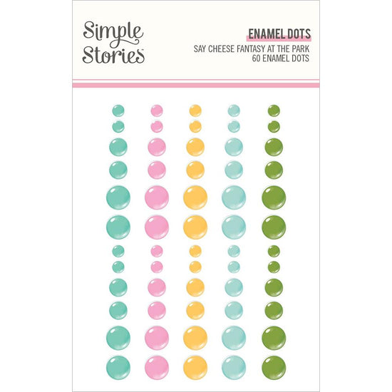Say Cheese Fantasy At The Park Enamel Dots Embellishments