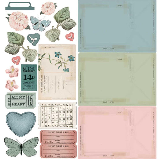 49 And Market Collection Pack 12"X12" Vintage Artistry Tranquility