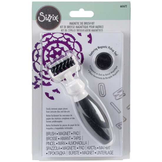 Sizzix Accessory - Die Brush w/Magnetic Pickup Tool Item 