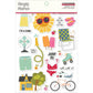 Simple Stories Sticker Book 12/Sheets Summer Lovin&