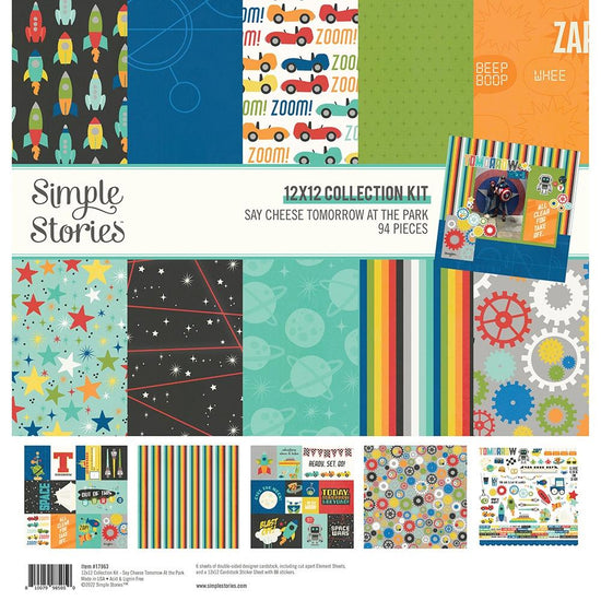 Simple Stories Collection Kit 12"X12" Say Cheese Tomorrow At The Park