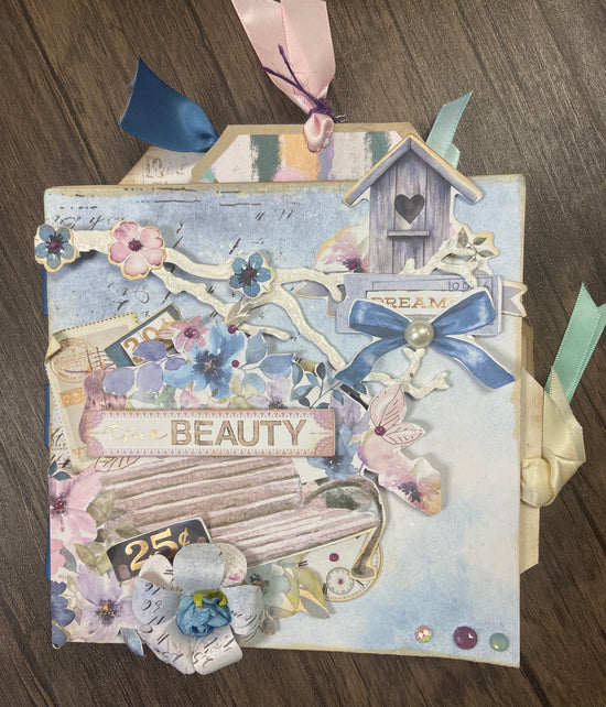 Kit Album Watercolor Floral de Prima Live sábado, 10 de julio