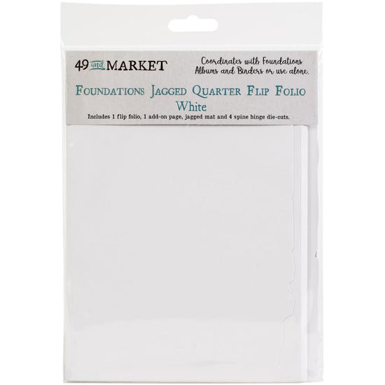 49 And Market Foundations Jagged Quarter Flip Folio
