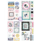 Spring Abstract Cut-Out & Sticker Sheets 5"X8" 8/Sheets