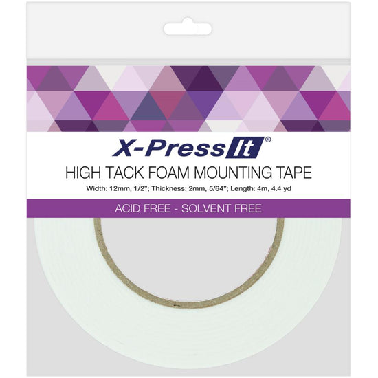 X-Press It High Tack Foam Mounting Tape 5"X4.4yd