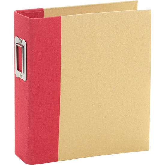 Simple Stories Sn@p! Binder 6"X8" Red