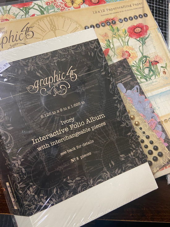 Kit Album Flower Market Graphic 45