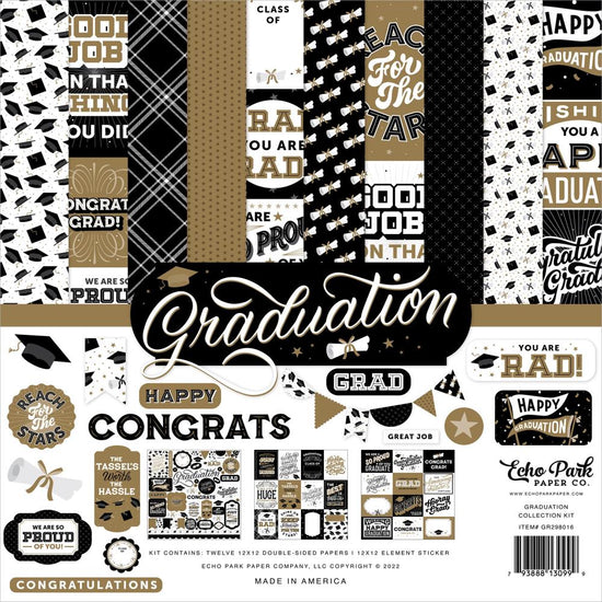 Echo Park Collection Kit 12"X12" Graduation Day