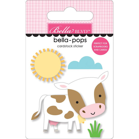 EIEIO Bella-Pops 3D Stickers Holy Cow