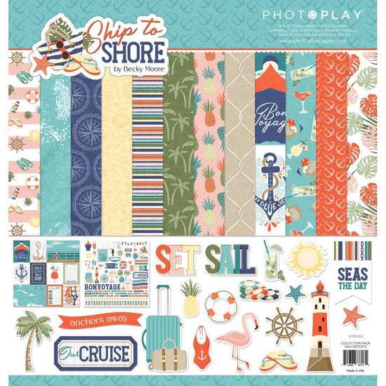 PhotoPlay Collection Pack 12"X12" Ship to Shore