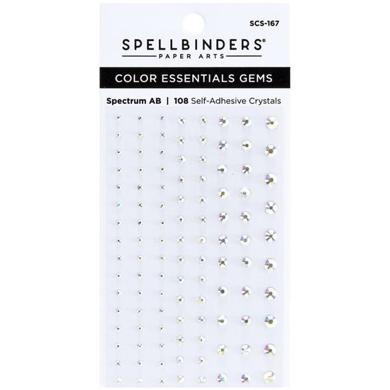 Spellbinders Color Essentials Gems 108/Pkg Spectrum SCS-167