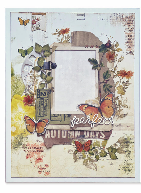 Kit proyecto album y páginas 49 and Market In the Leaves