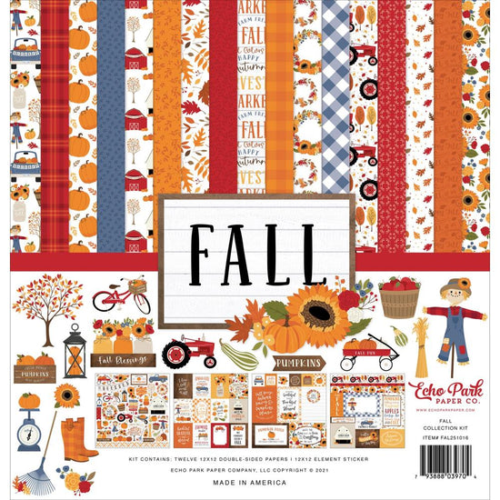 Echo Park Collection Kit 12"X12" Fall