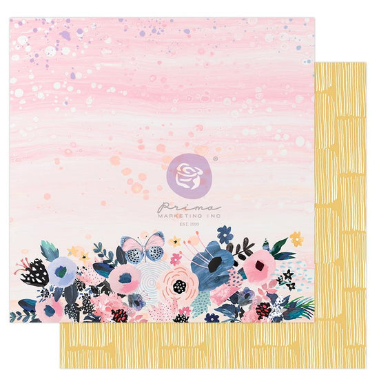 Spring Abstract Double-Sided Cardstock 12"X12" Spring Awakening