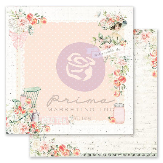 Peach Tea By Frank Garcia Double-Sided Cardstock 12"X12" 6 designs