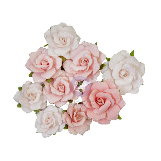 Prima Marketing Mulberry Paper Flowers Parisienne/Miel