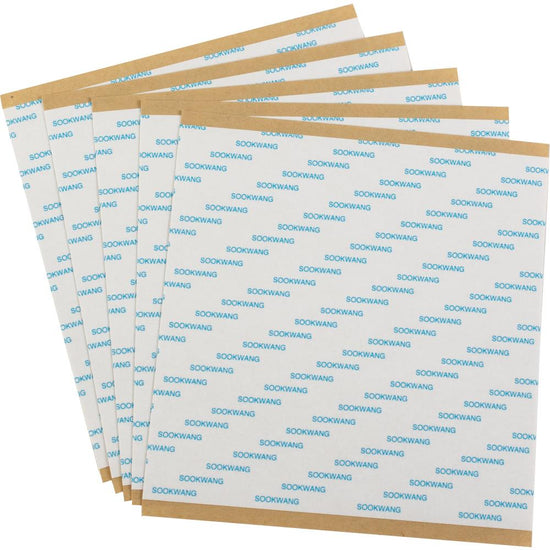 Scor-Tape Sheets 5/Pkg 6"X6"