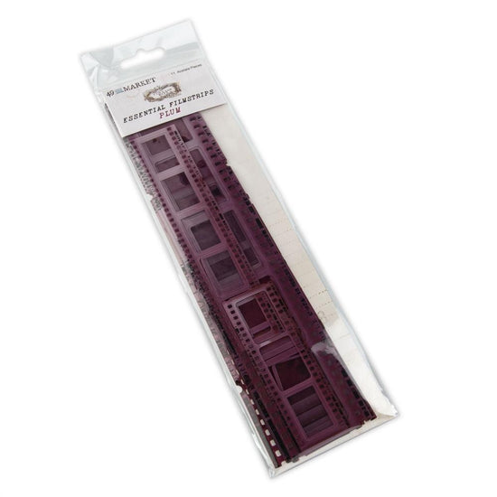 49 And Market Vintage Bits Essential Filmstrips Plum