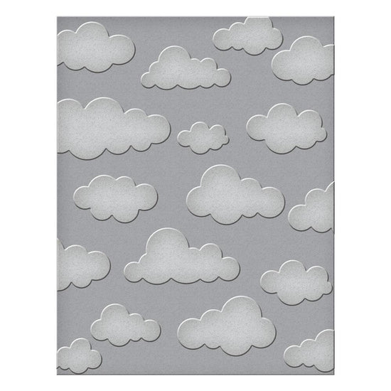 Spellbinders Embossing Folder Open Road Head In The Clouds