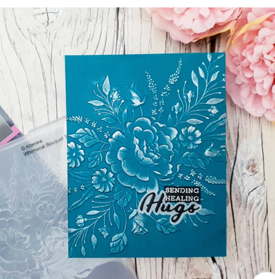 Altenew Whimsical Bouquet 3D Embossing Folder