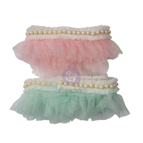 Miel By Frank Garcia Ruffle Trims 2 Colors, 1 Yard Each